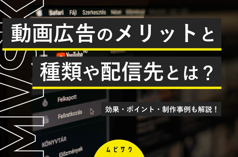 動画広告とは？メリット・デメリットと制作や広告運用のポイントを解説